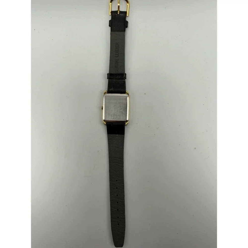 Seiko 6530-5209 New Battery Super‎ Thin Mens Tank Watch 26MM 7.5